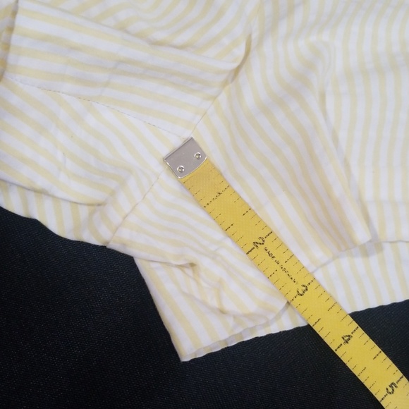 J.Crew striped yellow and white shorts. - Picture 8 of 8